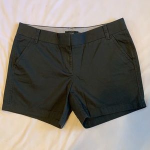 J. Crew Chino Dark Gray Shorts Size 10
